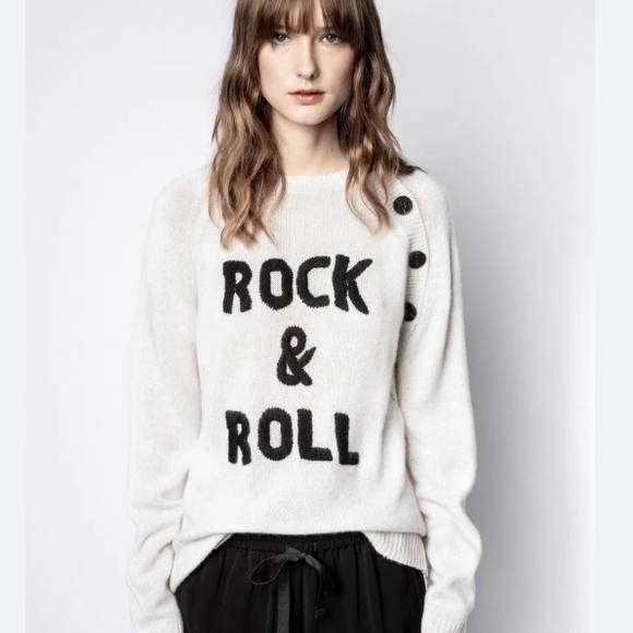 Zadig & Voltaire Rock & Roll Reglis Cashmere sweater - Picture 3 of 10